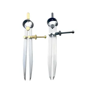 Pierna cuadrada de alta calidad que mide el acero inoxidable Ajustes precisos Calibrador exterior de resorte - Product Image 1