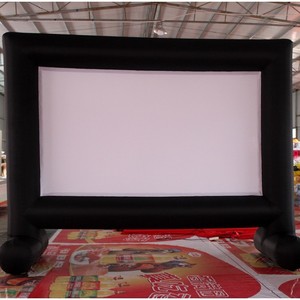 Écran de projection gonflable portable en tissu résistant aux déchirures avec support stable pour <span class=keywords><strong>les</strong></span> rassemblements en cour, <span class=keywords><strong>les</strong></span> roadshows et <span class=keywords><strong>les</strong></span> événements - Product Image 4