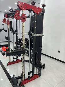 High Quality Bodybuilding <strong>Cable</strong> Crossover Multi Functional Power Cage Squat Rack Chest <strong>Exercise</strong> Training Smith <strong>Machine</strong> - Product Image 4