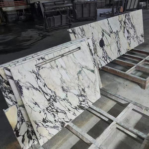 Losas de Mármol Calacatta Viola TMZ, Piedra Natural Italiana, Moderna y Ecológica, Grosor Personalizado, Acabado Pulido, para Baño y Cocina - Product Image 2