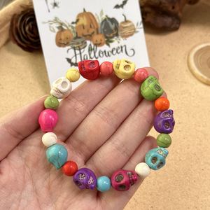 Bracelet en pierre naturelle avec perles de verre colorées, design tendance pour la pratique de la gratitude, pour les grossistes, option d'expédition assurée - Product Image 5