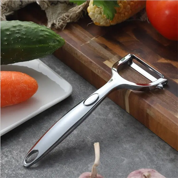 Household peeling kitchen gadget Stainless Steel multi-function peeler knife Peeler