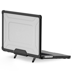 Heavy Duty Sturdy Dual Fold Stand Funda protectora con tapa para Computadora Portátil para <span class=keywords><strong>Mac</strong></span> <span class=keywords><strong>Book</strong></span> <span class=keywords><strong>Pro</strong></span> 16 <span class=keywords><strong>2021</strong></span> 2023 Lanzado <span class=keywords><strong>M1</strong></span> <span class=keywords><strong>Pro</strong></span> <span class=keywords><strong>M1</strong></span> Max - Product Image 2