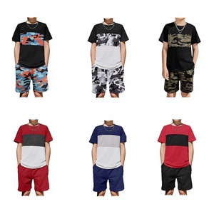 Conjunto de Ropa Infantil Unisex con Estampado de Dibujos Animados de Verano, 2 Piezas, Modelo Mixto, Sin <span class=keywords><strong>Marca</strong></span>, Hecho en China, Compatible con Envío Mixto - Product Image 5