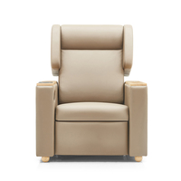 Sillón de Hospital Moderno con Ajuste Eléctrico, Sofá de Infusión Hospitalario Ergonómico con Soporte Venoso