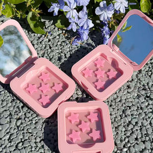 5 feuilles <span class=keywords><strong>de</strong></span> patchs hydrocolloïdes étoilés pour le visage et les imperfections cutanées avec miroir <span class=keywords><strong>de</strong></span> maquillage, action rapide pour couvrir les boutons et les imperfections - Product Image 3