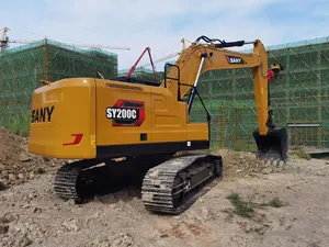 Premium SY200C Advanced Hydraulic Crawler Excavator For Industrial Construction Earthmoving And <b>Foundation</b> Work - Product Image 4