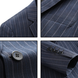 S1066Q <span class=keywords><strong>2022</strong></span> Otoño e Invierno nuevos hombres Casual guapo <span class=keywords><strong>moda</strong></span> novio traje de boda traje de tres piezas - Product Image 5