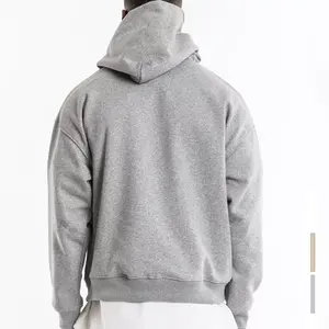 KY 2023 yeni 380-480gsm pamuk boy boş sokak giyim erkekler hoodies tişörtü nakış logosu özel mens hoodie