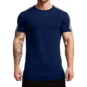 대형 폴리 에스테르 블랭크 T 셔츠 하이 퀄리티 남성 티셔츠