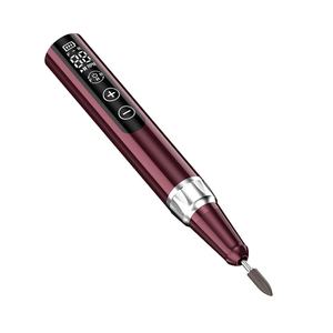 Taladro de Uñas Portátil Recargable de Alta Velocidad 35000 RPM, Bajo Ruido, 5 Velocidades, Pantalla LCD, Tipo Pluma - Product Image 1