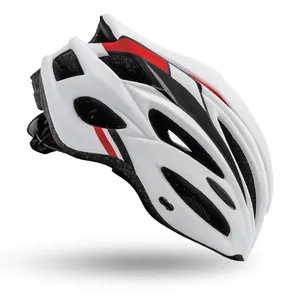 Capacete de ciclismo ajustável para adultos, capacete para bicicleta de estrada com cores degradê respirável