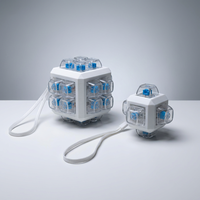 Porte-clés personnalisable anti-stress, breloques clicker sur mesure, cadeau publicitaire, vente en gros, cadeau créatif, jouet sensoriel souple anti-stress