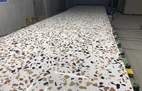 Dalle de pierre de terrazzo artificiel pour comptoir, escalier, carreaux de sol Vente en gros
