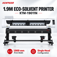 Kenteer Groothandel Eco Solvent Inkjet Printer I3200 Head Volledig Automatische Plotter voor Vinyl Sticker Flex Banner