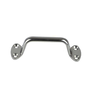 Precio de fábrica Hardware marino Manija de puerta de barco de alto pulido Cbinet de acero inoxidable con base para barcos. - Product Image 2