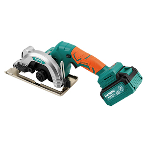 Sierra Circular Inalámbrica Recargable de Alta Potencia de 5 Pulgadas, con Batería de Litio de 125 mm, Máquina de Corte Portátil de Una Mano, 140425, 5 Pulgadas - Product Image 1