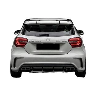 Pièces de voiture à hayon W176 pour Mercedes Benz classe A A45 W176 diffuseur arrière avec embouts d'échappement A180 A200 A220 <span class=keywords><strong>A250</strong></span> A260 <span class=keywords><strong>2018</strong></span> + - Product Image 6