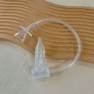 เครื่องดูดจมูกสำหรับเด็กทารกเครื่องดูดจมูกทำจากซิลิโคนอ่อนนุ่มไม่มีสาร BPA สำหรับเด็กใช้ดูดจมูกเพื่อกำจัด<span class=keywords><strong>น้ำมูก</strong></span>ในจมูก - Product Image 5