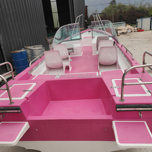 Venta al por Mayor de Barcos de Pesca de Casco Abierto de 5-7m, Embarcación de Fibra de Vidrio Resistente Estilo <span class=keywords><strong>Panga</strong></span> para Pesca Marina y Transporte, Logotipo Personalizado Disponible - Product Image 6
