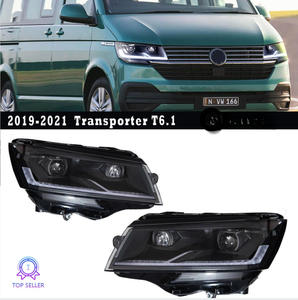 Faro LED Modificado para VW Multivan T6.1 <span class=keywords><strong>Caravelle</strong></span> 2019-2022, Lente LED, DRL y Reemplazo de Señal de Giro - Product Image 1