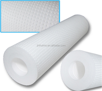 Filtre à eau domestique de haute qualité JHM, bloc de purification d'eau de style gros et épais de 20 pouces, diamètre 4,5, cartouche filtrante en PP soufflé à chaud