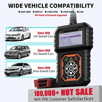 Lector de Códigos de Auto T31 OBD2 EOBD CAN, Escáner de 12V, Herramienta de Diagnóstico de Códigos de Error del Motor para Autos de 12V desde 1996