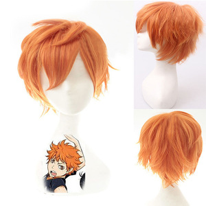 Peluca de cosplay de Hikaru Shoyo de Haikyuu y peluca de anime del doble de Tsukijima Hikaru - Product Image 2