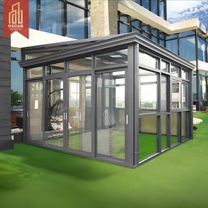 Nhôm Kính Nhà Tắm Nắng Phòng Tắm Nắng Tùy Chỉnh Patio Vườn Sân Sau Với Cách Nhiệt Thông Gió Đa Năng Không Gian Phòng Tắm Nắng - Product Image 1