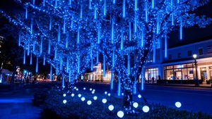 Cx Hoge Kwaliteit Ip65 Waterdichte <span class=keywords><strong>Led</strong></span> Meteor Douche <span class=keywords><strong>String</strong></span> <span class=keywords><strong>Lights</strong></span> Kleurrijke Kerstfeest Tuin Bruiloft Decoraties Voor Buiten - Product Image 5