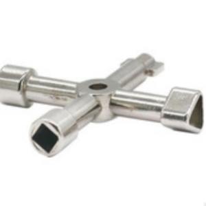 Llave de Orificio Cuadrado Multifuncional Tipo Pagoda para Gabinete de Control Eléctrico, Puerta de Ascensor, Tren, Medidor de Agua, Válvula, para Diversos Usos - Product Image 4