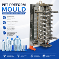 TAOYUAN Moule de préformes PET haute précision à 16 cavités - Système de valve à couloir chaud en acier S136 pour bocaux à large ouverture (eau, boissons, huile)