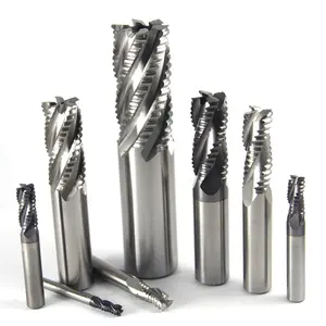 inch size end mill milling tools for aluminum and steel 1/2