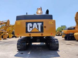 Excavatrice sur chenilles hydraulique jaune CAT 349D L, modèle d'équipement de construction - Product Image 3
