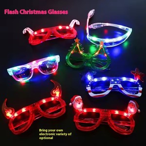 Gafas Luminosas de Neón con Diseño Nuevo al por Mayor, Accesorios Brillantes para Disfraces de Navidad, Halloween, Graduación y Fiestas - Product Image 3