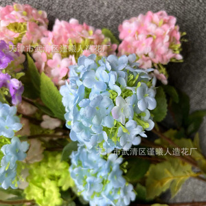 Fleurs artificielles en forme de boule de neige Jinxi, 70 cm, fleurs en soie, décoration de mariage, accessoire de décoration pour la maison - Product Image 2