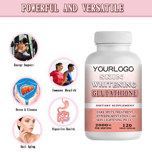 OEM Private Label 7-in-1 Glutathion Collageen Vitamine C Capsules Huidverlichtende Anti-verouderings Voedingssupplement Glutathion - Product Image 4