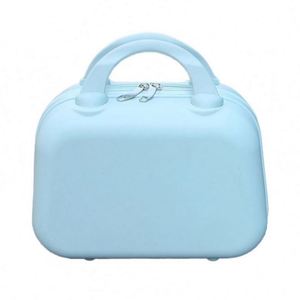 Travel Portable Cosmetic <b>Storage</b> Case Customizable Cute PP <b>Makeup</b> <b>Box</b> Luggage Suitcase 14 Inch - Product Image 1