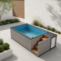 Piscine hors sol préfabriquée en fibre de verre de 20 pieds pour jardin familial – Nouveauté 2026 – Vente chaude