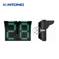 Feu de circulation LED bicolore 200 mm rouge vert, contrôle simple à deux phases
