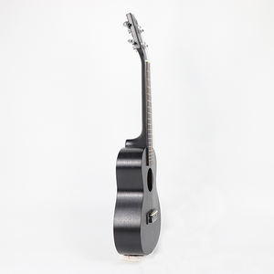 Ukelele de madera de caoba, instrumento musical de 30 pulgadas de color negro, venta al por mayor - Product Image 5