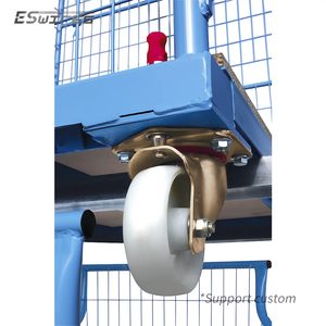 अमेरिका चीन लॉजिस्टिक परिवहन अनुकूलन योग्य आकार फोल्डेबल पाउडर लेपित फर्नीचर परिवहन ट्रॉली - Product Image 5