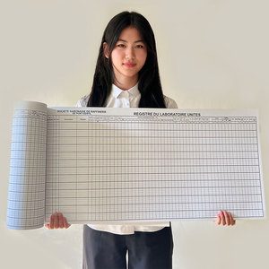 Papel Carbonizado Personalizado a Precio de Fábrica, 8.3x5.5, A4, A5, para Facturas, Recibos de Efectivo, Formularios de Trabajo, Libro Autocopiativo NCR - Product Image 4