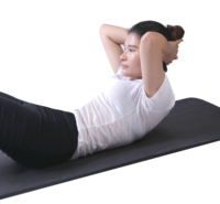 Tapete de Yoga NBR con Logotipo Personalizado, 10 mm de Grosor, Antideslizante, para Pilates, para Hombres y Mujeres