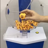 Wholesale Machine à dessiner, 100 balles en acrylique, jeu de loto