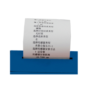 Siêu âm Flow Meter xách tay Flow Meter với máy in siêu âm Lưu lượng kế với dữ liệu logger cảm biến giá rẻ siêu âm lưu lượng kế - Product Image 5