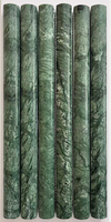 Carrelage de bordure en marbre blanc de Carrare de qualité supérieure |   Moulures en pierre naturelle vintage françaises pour la décoration des bords de carrelage et des murs