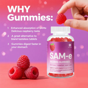 Gomitas <span class=keywords><strong>SAM</strong></span>-e de Marca Propia, Apoyo para el Estado de Ánimo, la Concentración y la Salud del Hígado, Suplementos <span class=keywords><strong>SAM</strong></span>-e 100% Veganos - Product Image 6