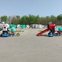 Presse à balles hydraulique pour ensilage de grande taille, capacité 500 kg+, compacteur de fourrage haute densité pour la production d'aliments commerciaux