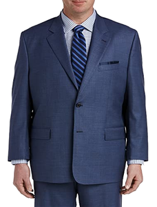 Traje de Negocios para Hombre, Estilo Británico, de Terciopelo con Cuentas, Cierre de un Solo Botón - Product Image 1